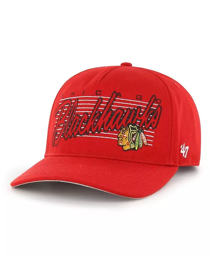 

Мужская красная бейсболка Chicago Blackhawks Marquee Hitch Snapback '47 Brand