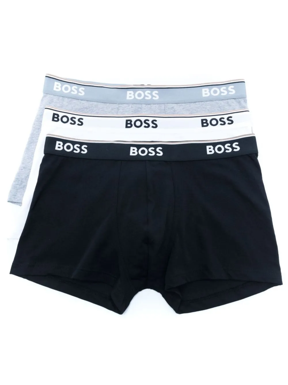

Боксеры с логотипом BOSS, черный