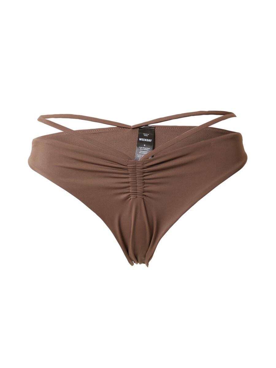 

Низ бикини WEEKDAY, Chocolate