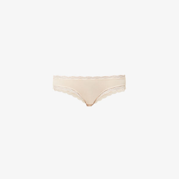 

Трусики из эластичного джерси с высокой посадкой Stripe & Stare, цвет sand