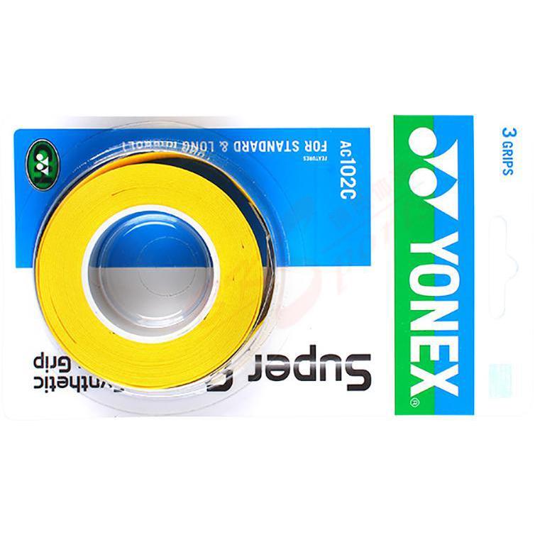 

Лента для рукоятки бадминтонной ракетки из полиуретановой резины, тонкая, для улицы и помещений YONEX, желтый