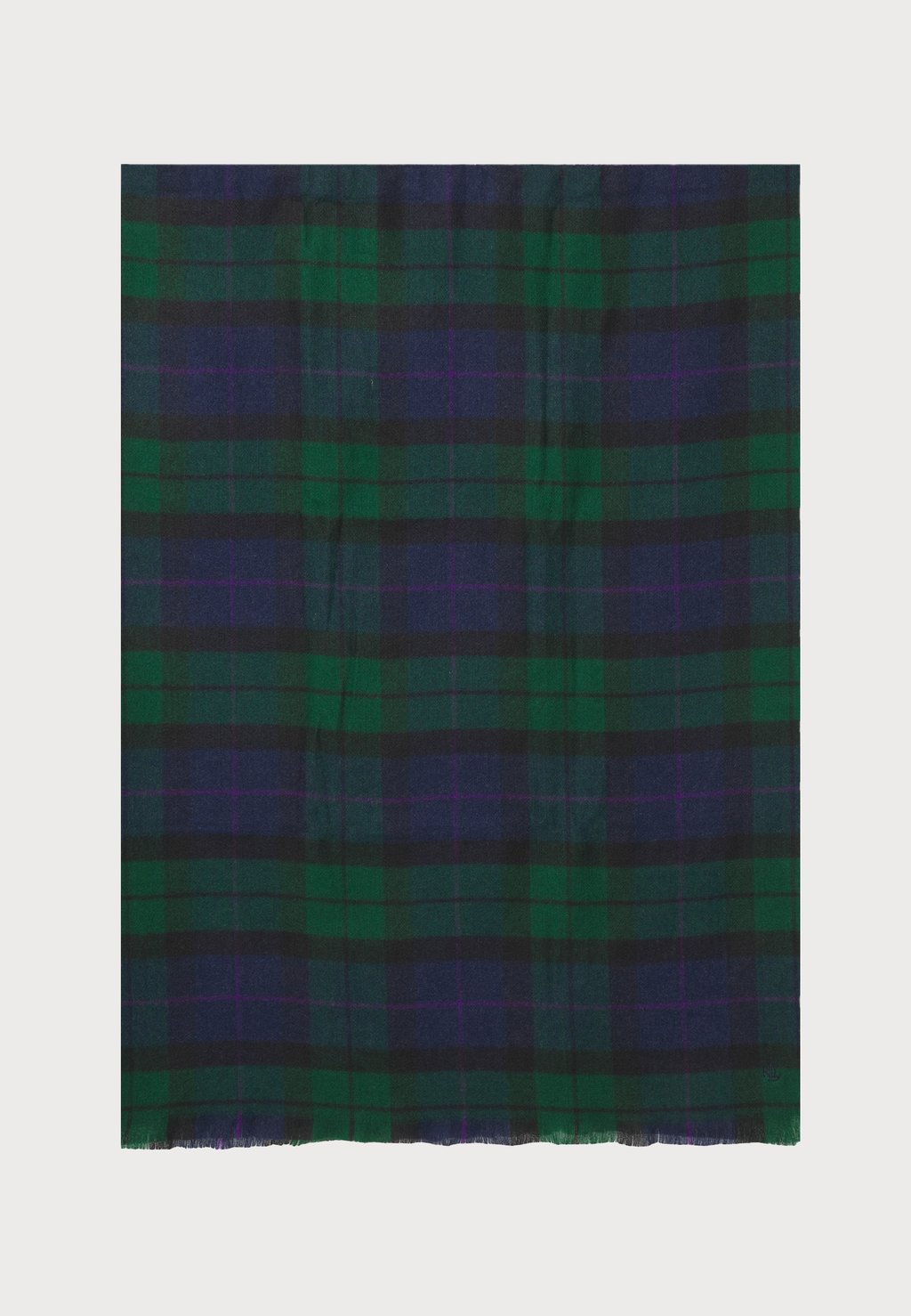 

Шарф PLAID SCARF, GLOVES & BEANIE SET Lauren Ralph Lauren, зеленый