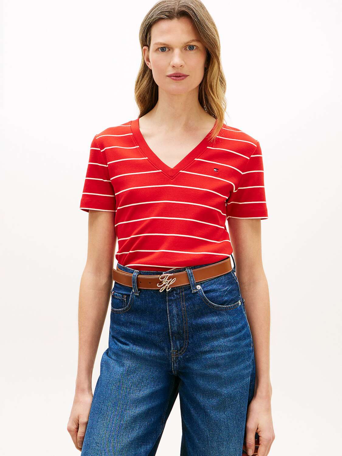 TOMMY HILFIGER Футболка 'Cody' в красном цвете — фото 2