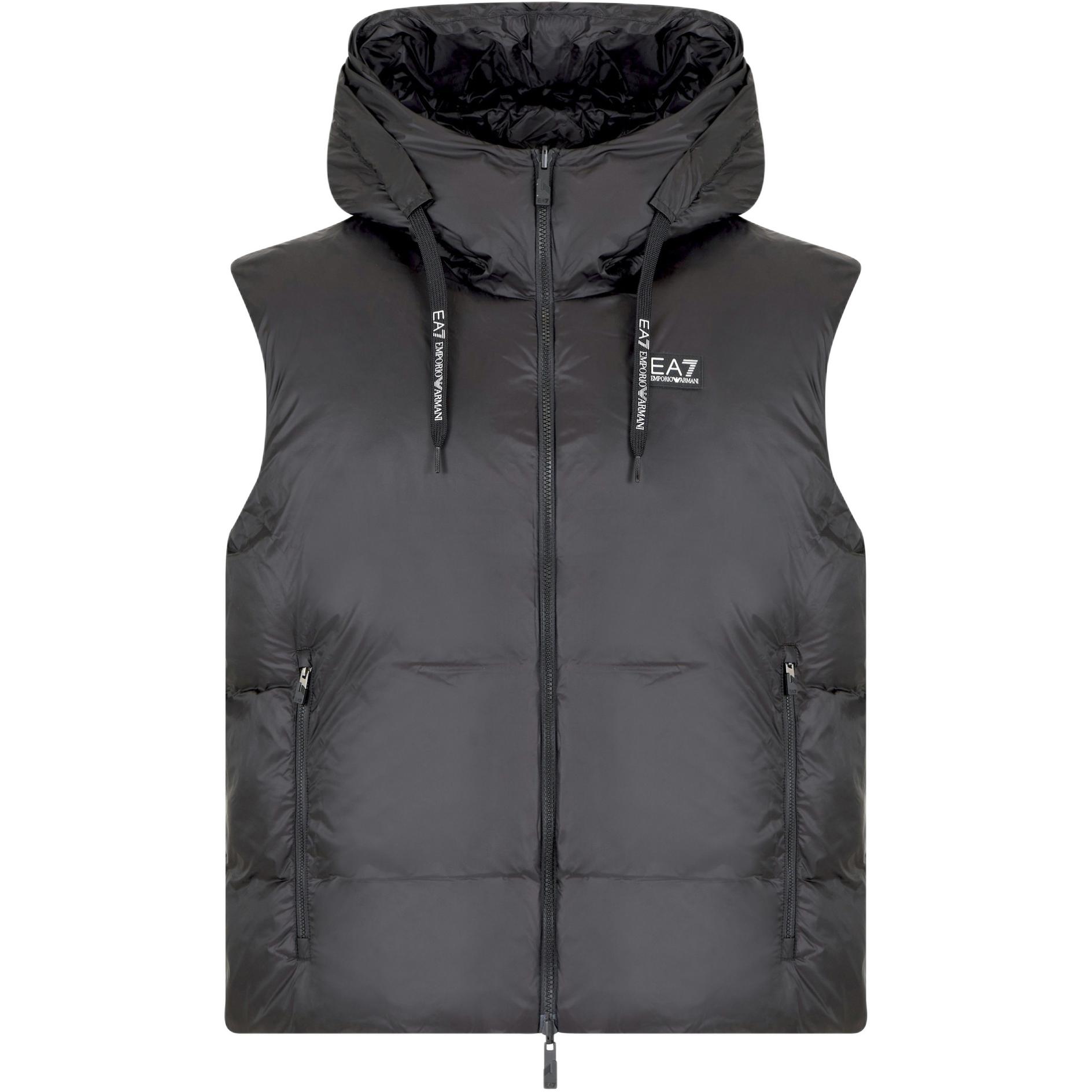 

EA7 FW24 Жилет Мужской Черный EMPORIO ARMANI