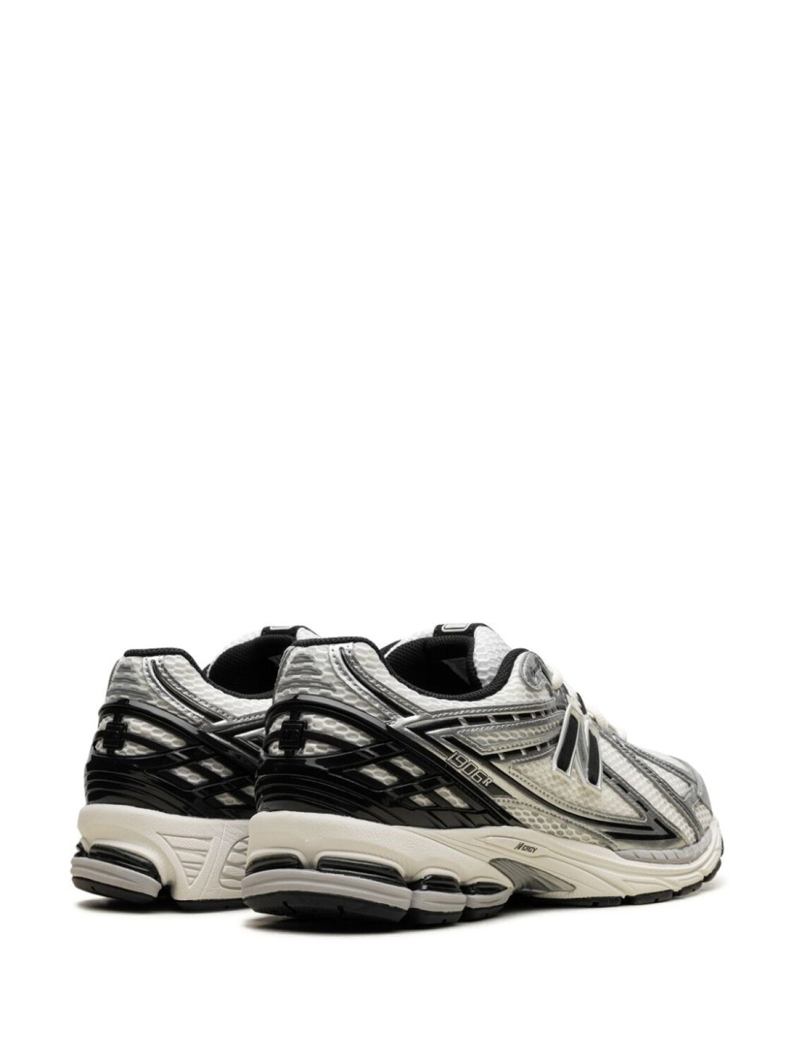 New Balance кроссовки M1906 "Металликовое серебро", черный — фото 3