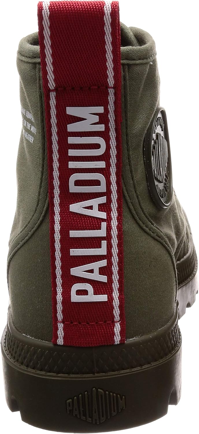 Унисекс кроссовки Palladium с высоким верхом, Olive — фото 3