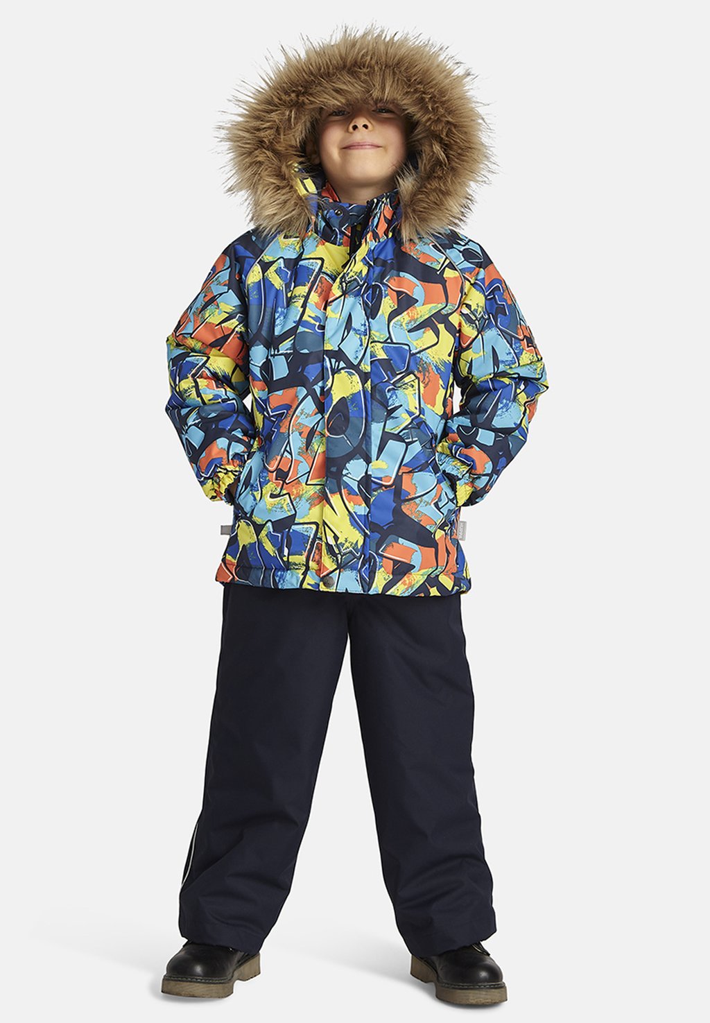 

Зимний комбинезон WINTER TWO-PIECE SET Huppa, синий