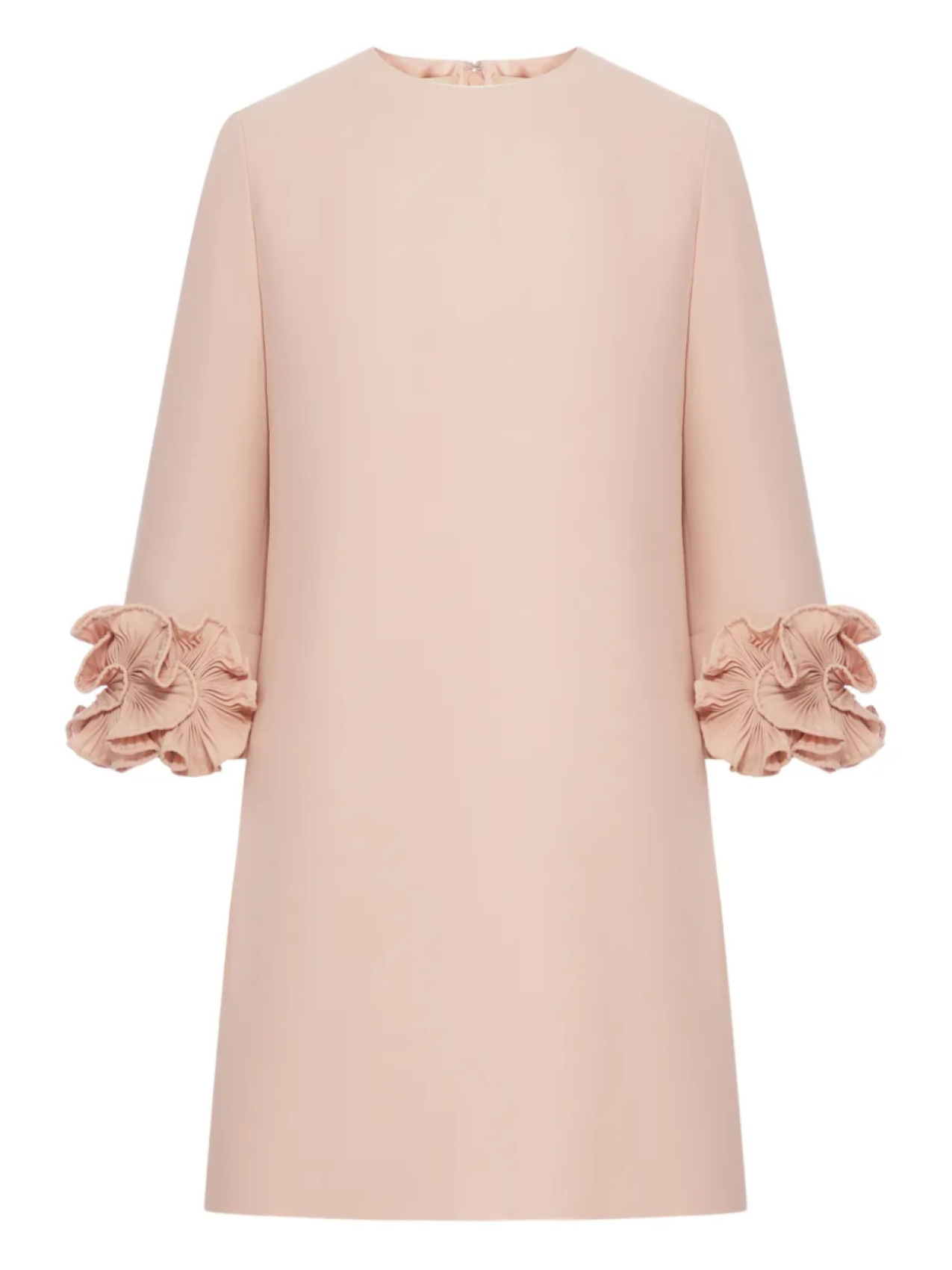 

Мини-платье с оборками Valentino Garavani, розовый