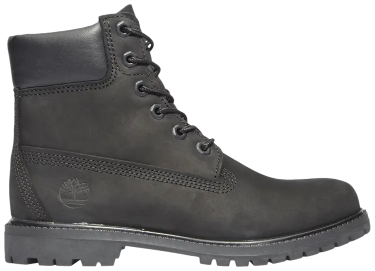 Ботинки Timberland Wmns Premium 6 Inch с логотипом, черный