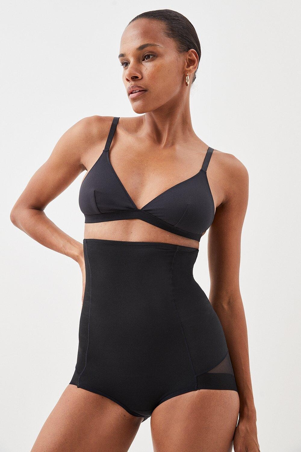 

Трусики Super Control с высокой талией Karen Millen, черный