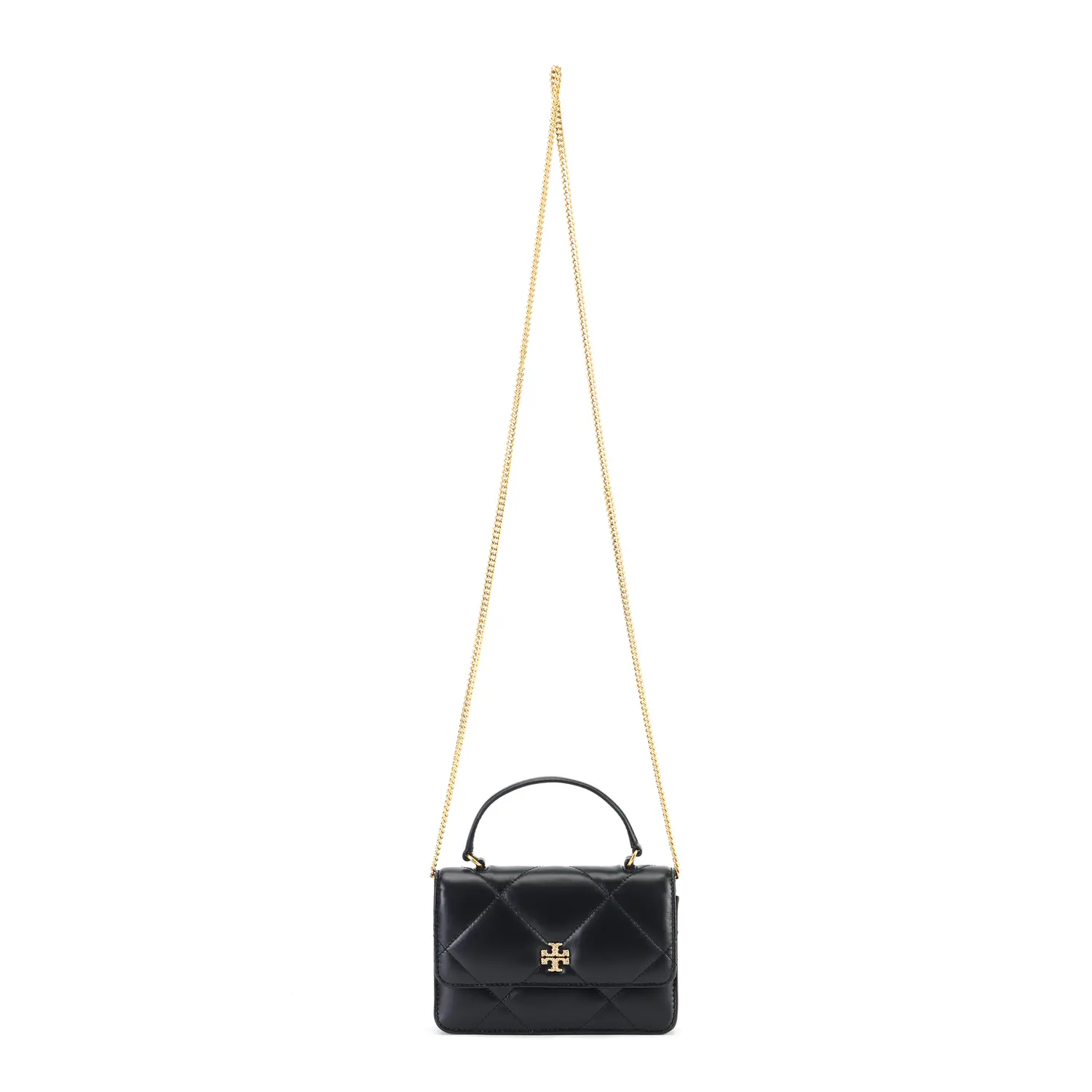 

TORY BURCH Сумка женская Kira из кожи наппа, через плечо, мини, черные
