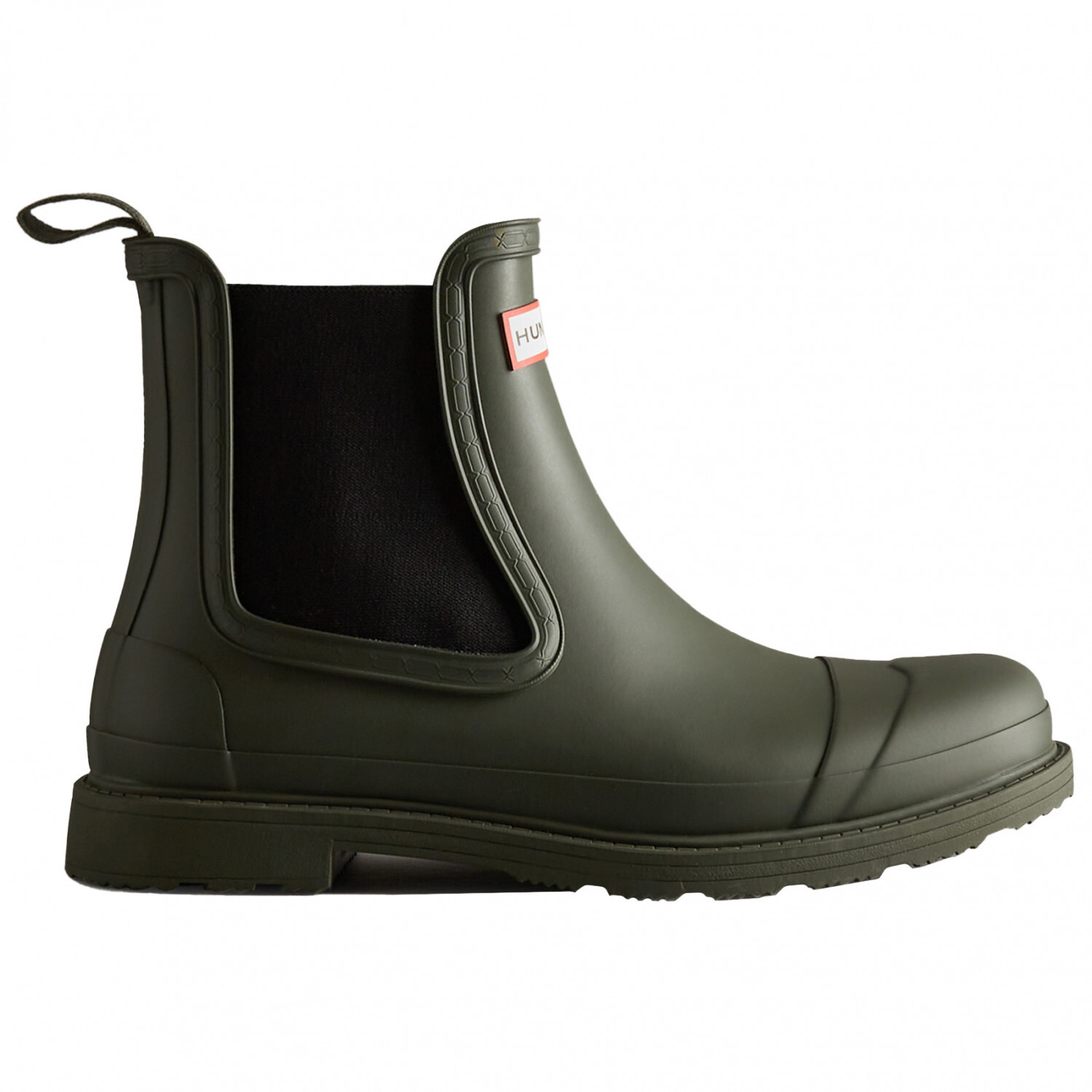 

Резиновые сапоги Hunter Boots Commando Chelsea Boot, цвет Dark Olive