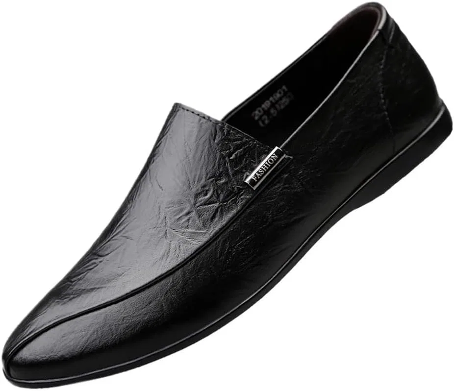 Мужские лоферы, нескользящие, Slip Resistant, Black UOPYNE