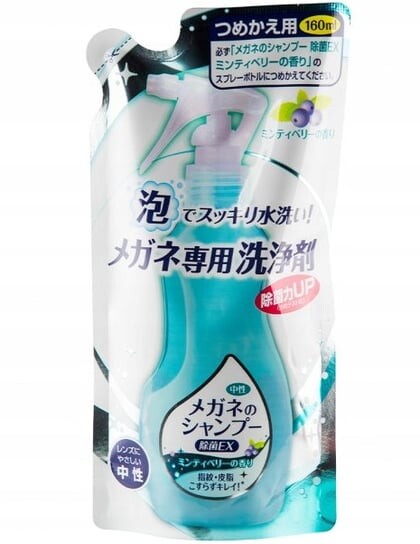 

Шампунь для очков с мятно-черничным ароматом, 160 мл Soft99, Glass Shampoo Minty Berry Refill