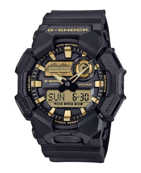 

Мужские часы из черной смолы, 51,9 мм G-Shock, black