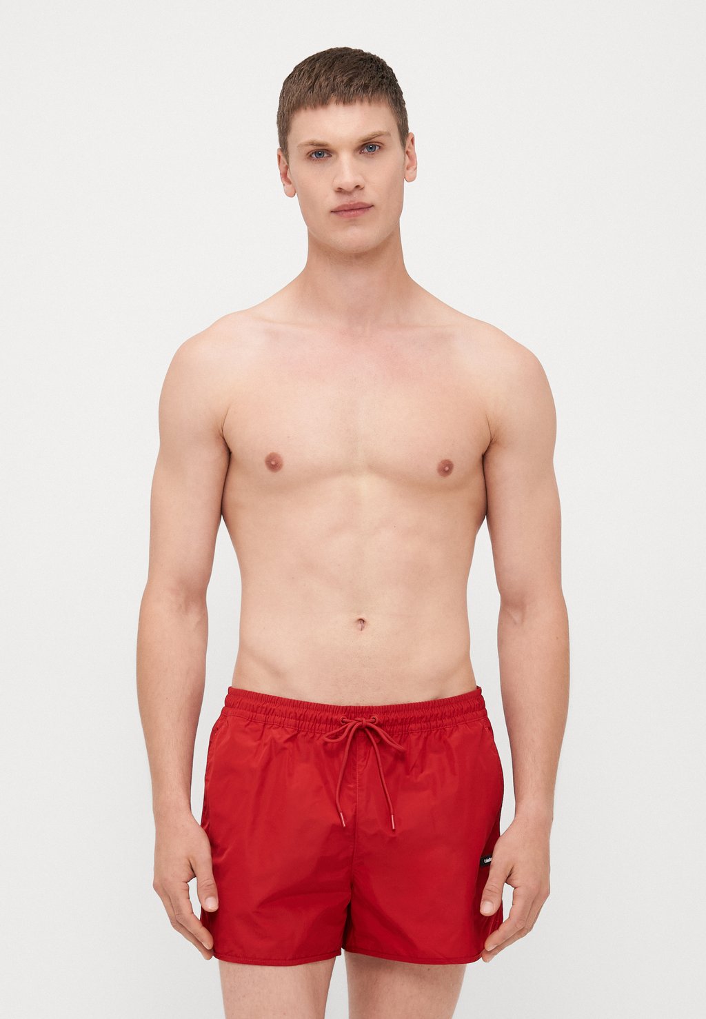 

Шорты для плавания ESSENTIALS PLUS SHORT RUNNER Calvin Klein Swimwear, красный