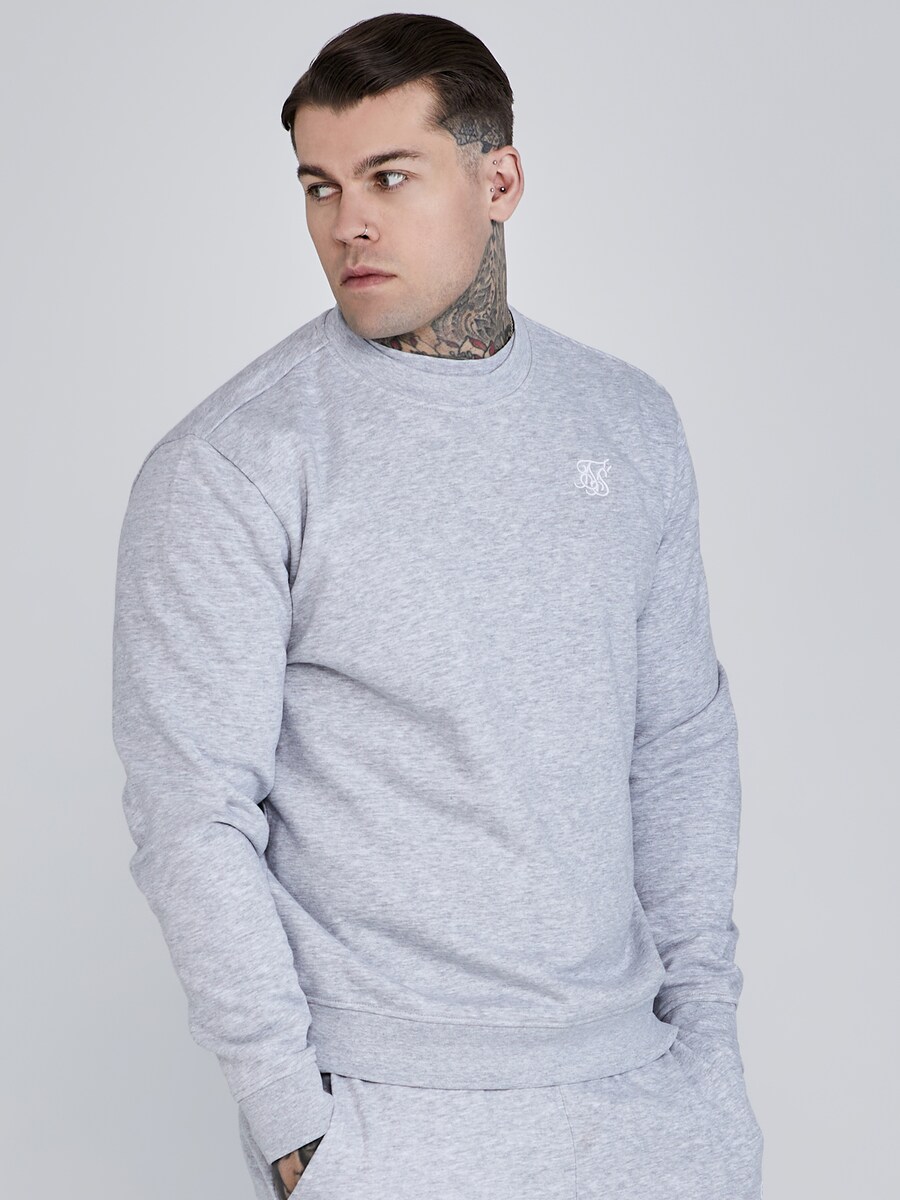 

Толстовка SikSilk, пятнистый серый