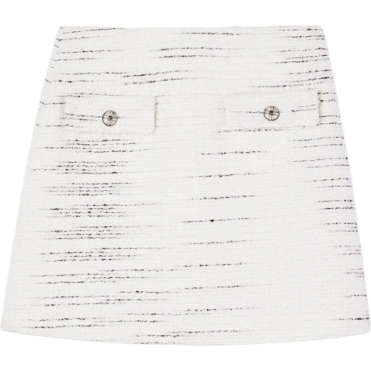 

Карл Лагерфельд FW25 повседневные короткие юбки женские KARL LAGERFELD / Karl Lagerfeld Jeans, белый