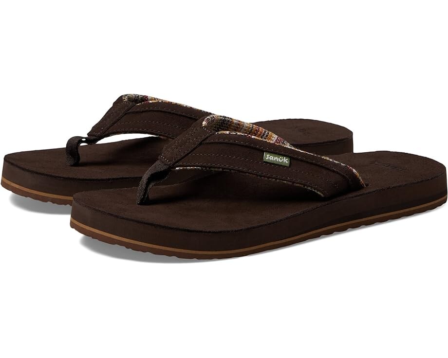 

Сандалии Sanuk Ziggy ST Suede, коричневый