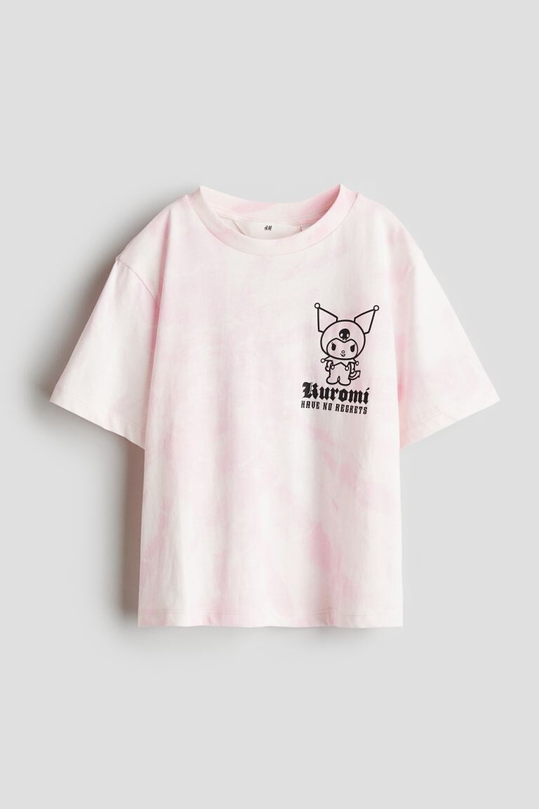 

Футболка с принтом H&M, розовый