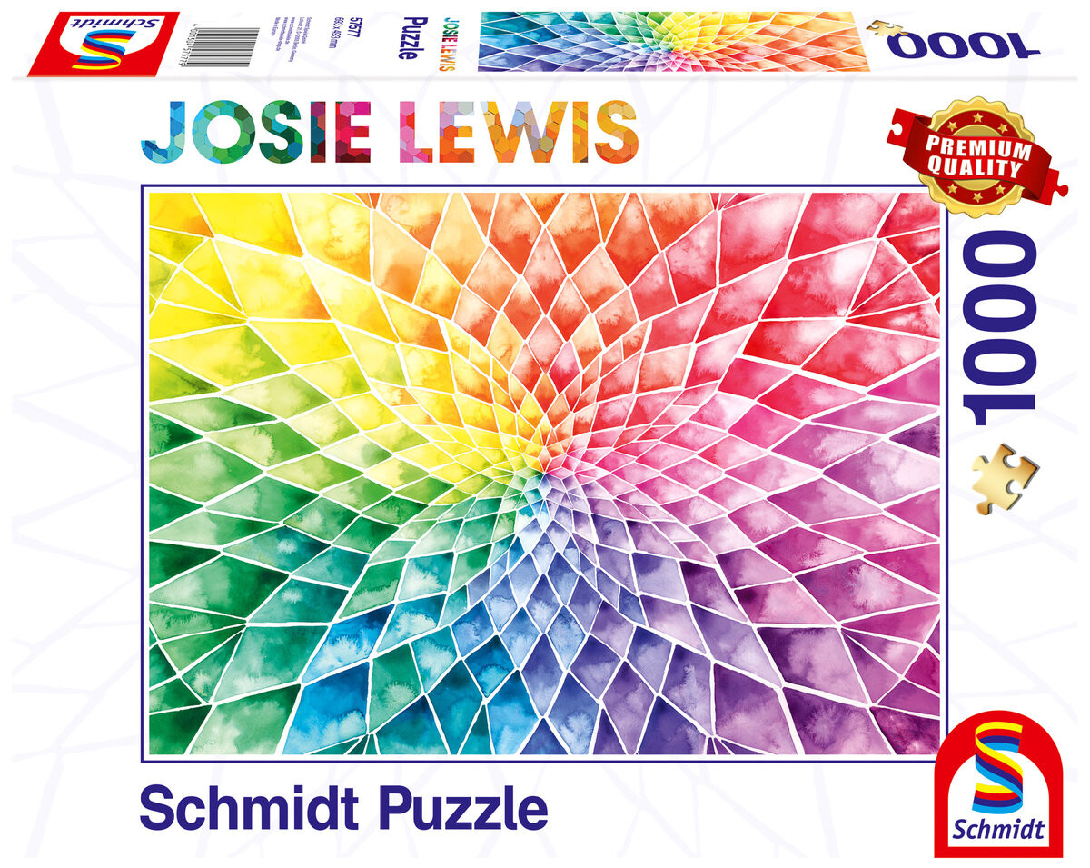 

Шмидт, Пазл PQ JOSIE LEWIS Разноцветный цветок, 1000 шт. Schmidt