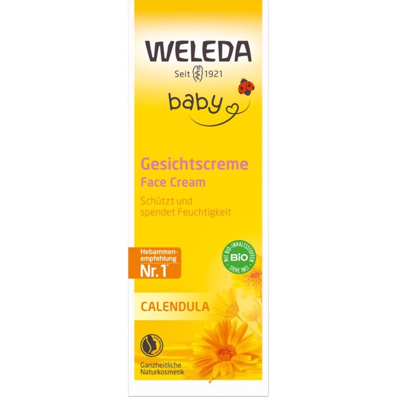 

Детский крем для лица с календулой Weleda, 50 ml
