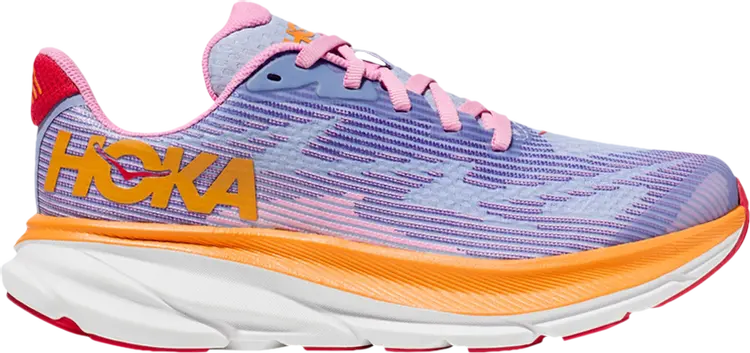 

Кроссовки Clifton 9 Kids 'Virtual Blue Cerise', синий