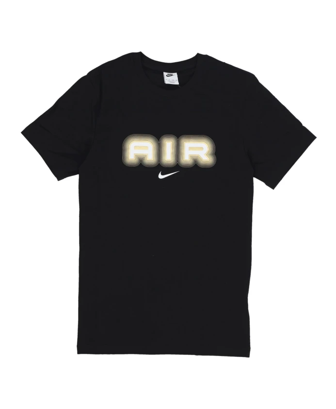 

Футболка с принтом Air, черно-золотая. Nike, черный