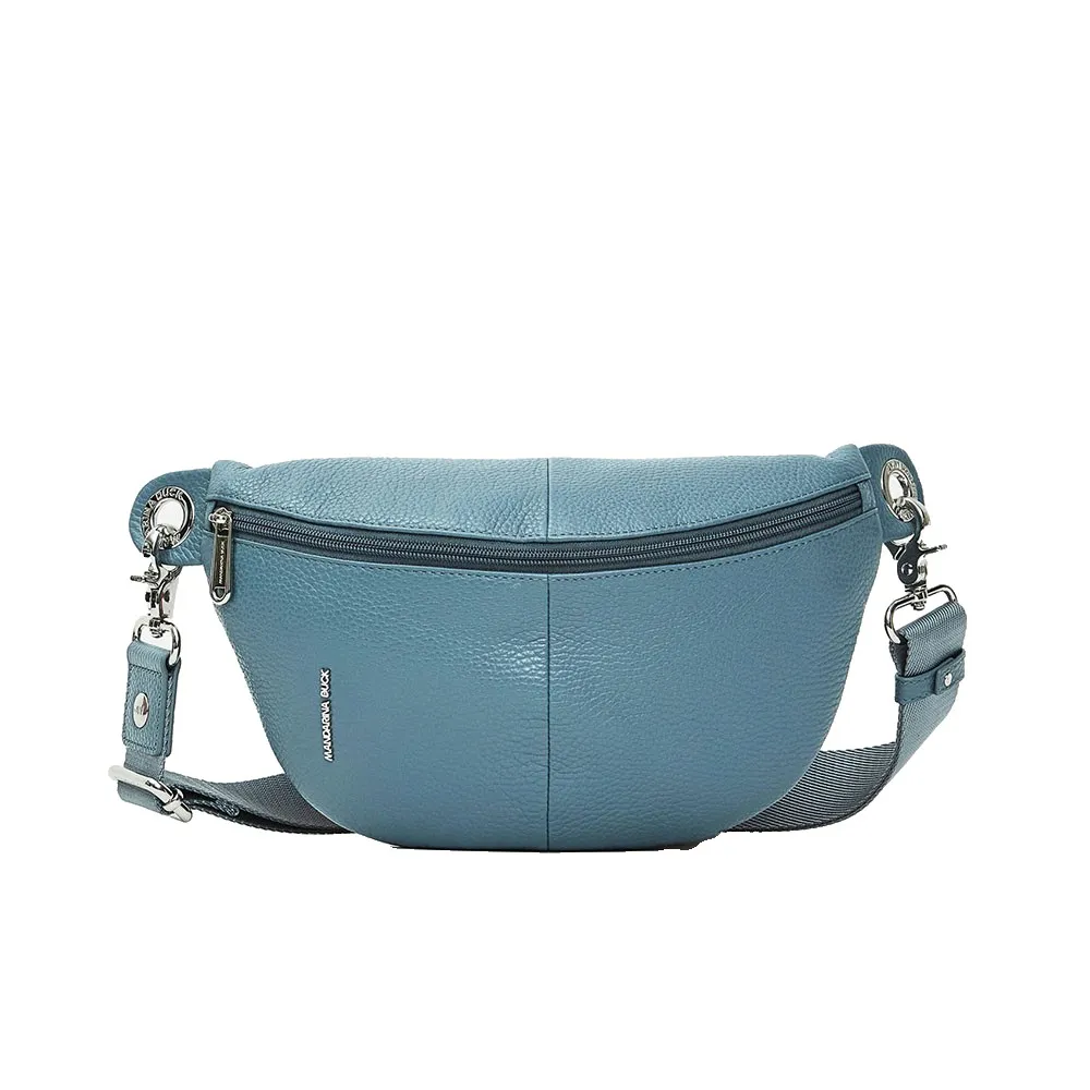 

Сумка кросс-боди Mandarina Duck Mellow leather bum, синий