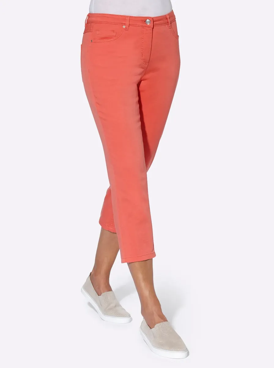 

Casual Looks Джинсы 3/4 (1 шт.), коралловый