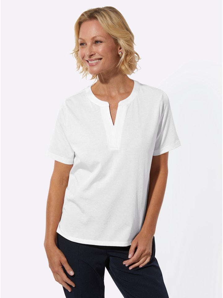 

Рубашка с короткими рукавами цвета экрю WITT WEIDEN