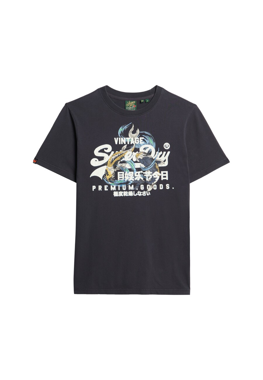 

Рубашка Superdry Tokyo, антрацит