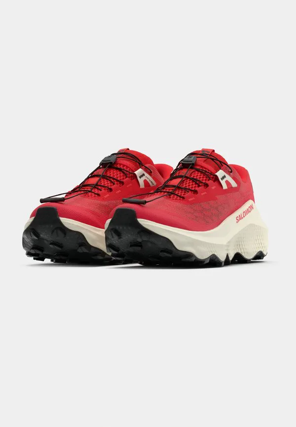 Кроссовки для трейлраннинга ultra glide 4 Salomon, Fiery Red/Vanilla Ice/Black — фото 3