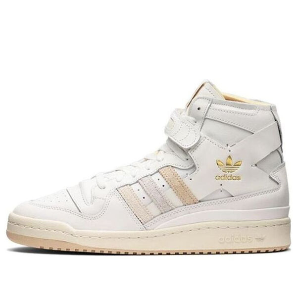 

Кроссовки форум 84 высокие Adidas, бежевый