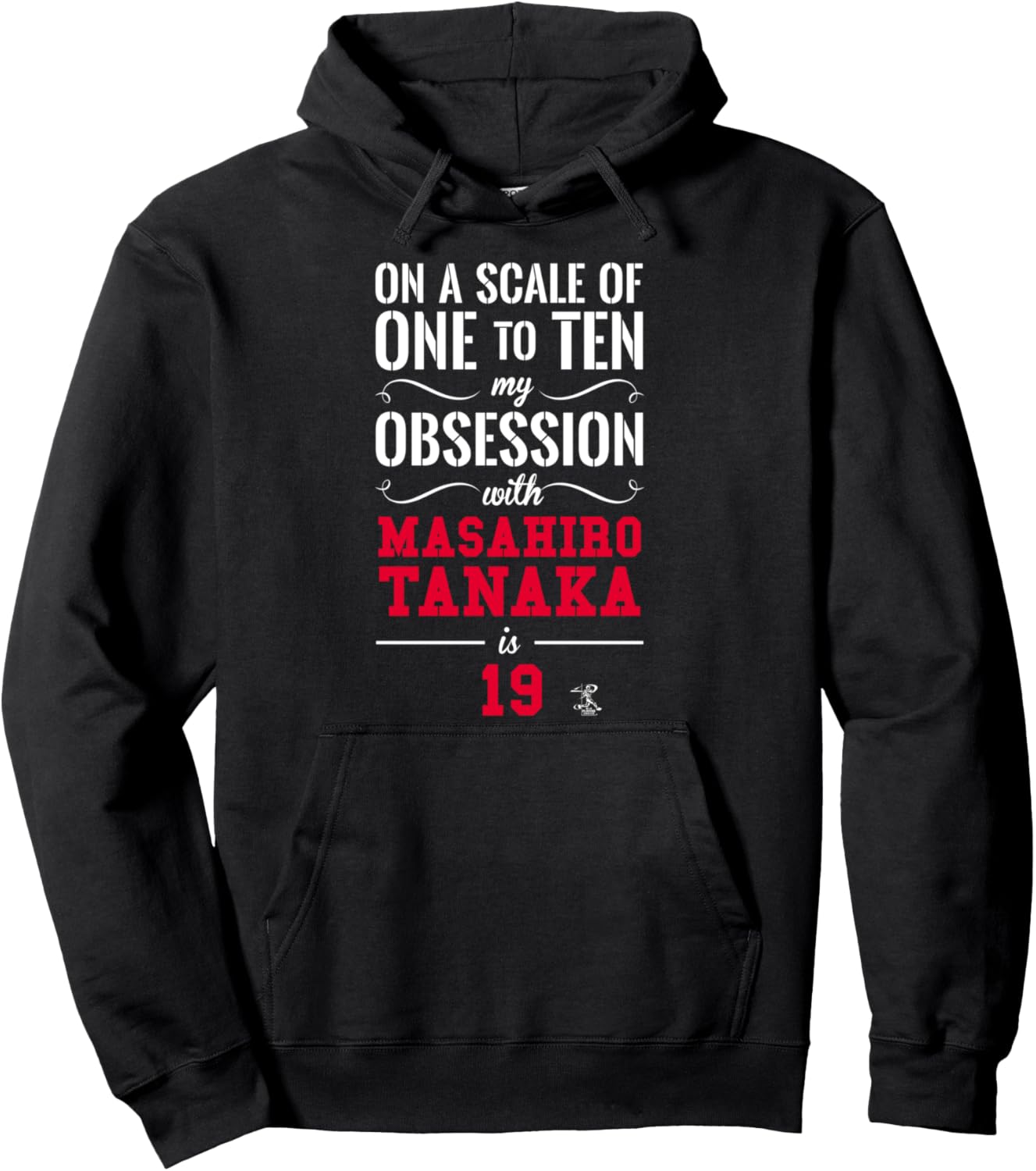 

Худи Masadai Tanaka Scale 1 to 10 GAMEDAY Ballpark Mvp, черный