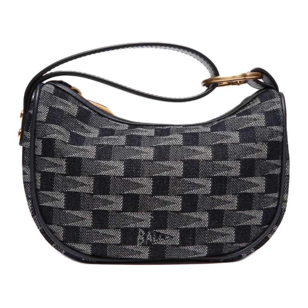 

BALLY Миниатюрная кожаная женская сумка черного цвета