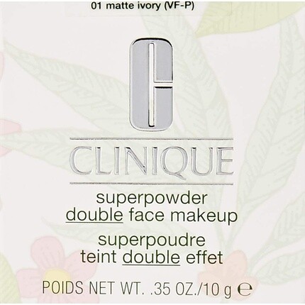 Superpowder Double Face Makeup 01 Matte Ivory Vf-P для женщин 0,35 унции, Clinique — фото 2
