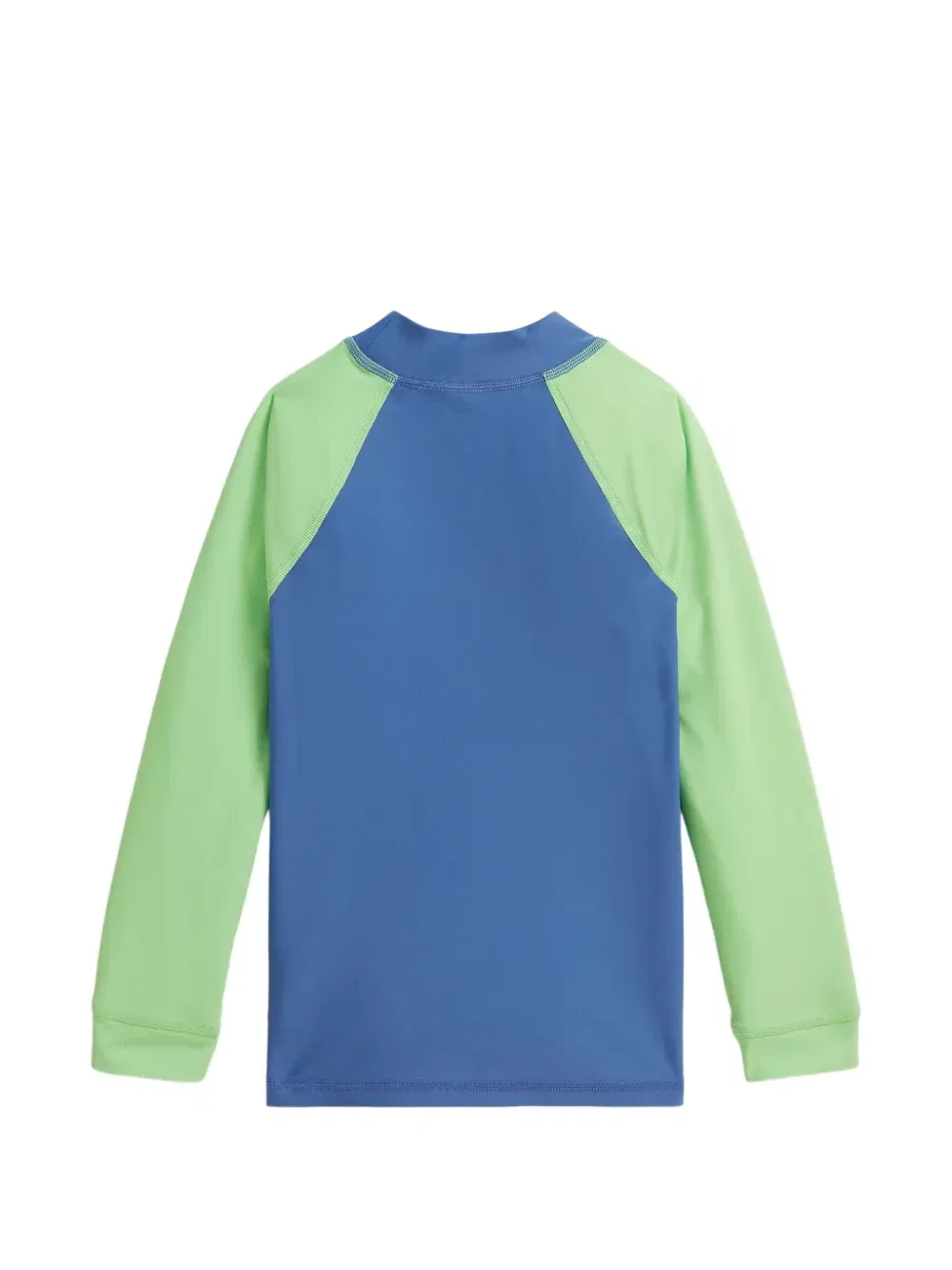 Топ в стиле колор-блок Polo Ralph Lauren Kids, синий — фото 2