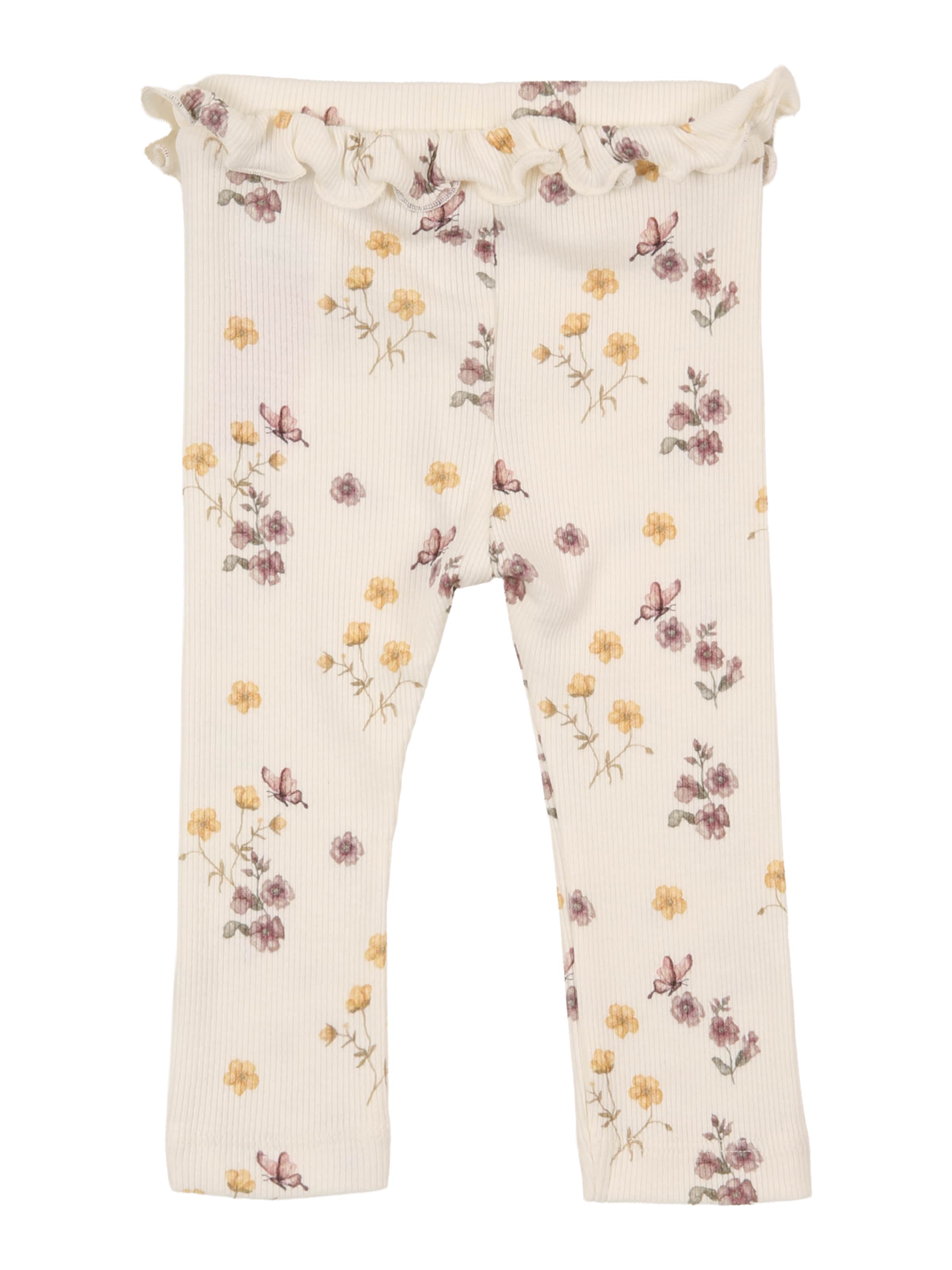 Lil'Atelier Леггинсы Slim fit 'NBFGAVO' в цвете Off White — фото 2
