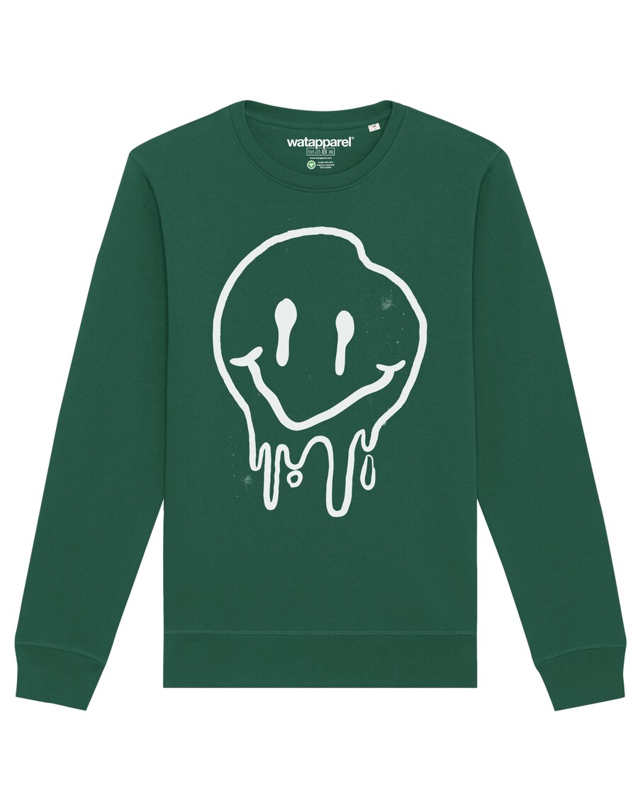 

Свитер Watapparel Sweatshirt Smiley, темно-зеленый