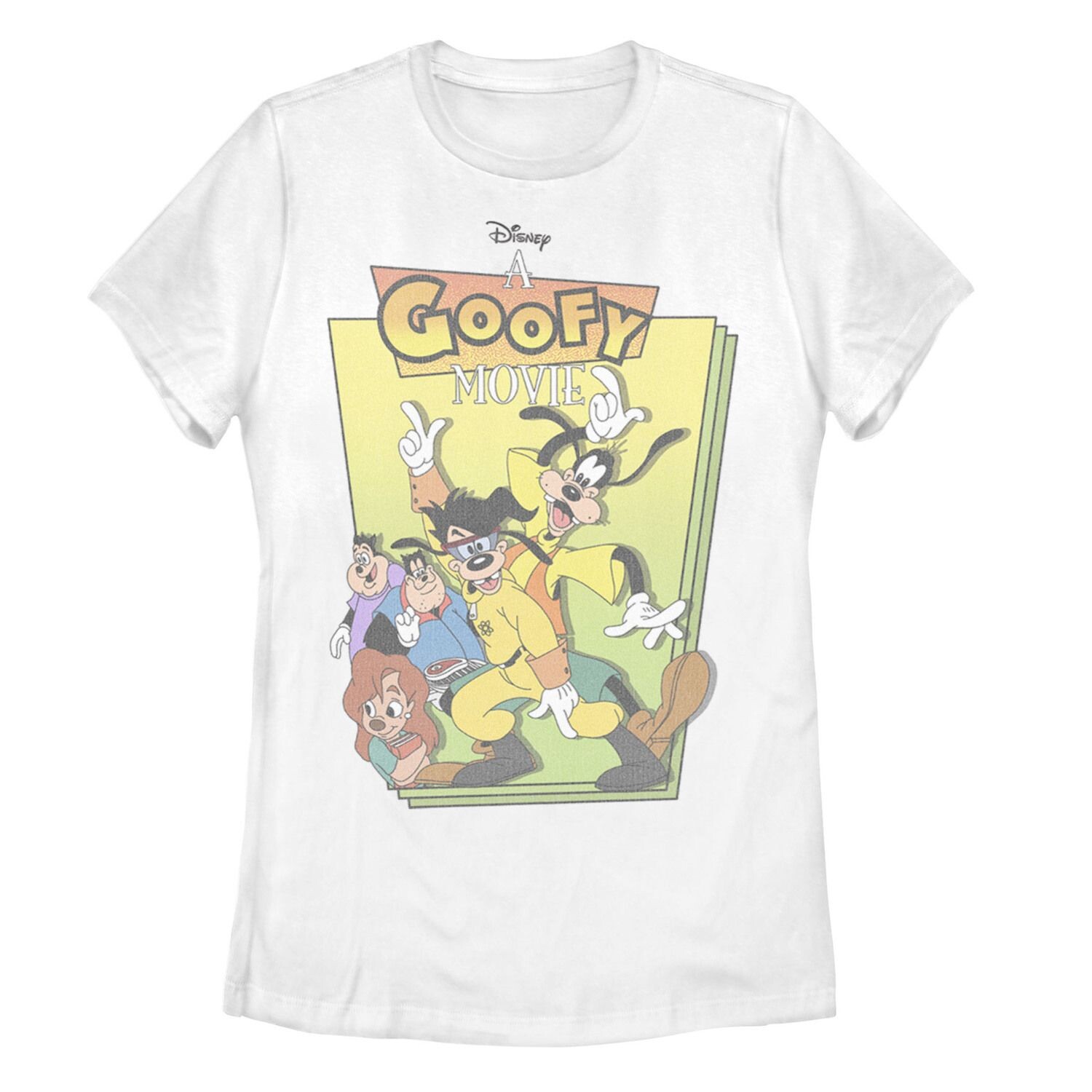 

Детская футболка Disney A Goofy Movie Group с обложкой Licensed Character, белый