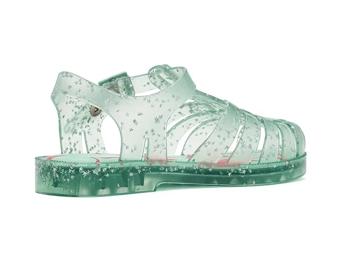 Сандалии с блестками Possession Shiny Elements Mini Melissa, Glitter Green — фото 4