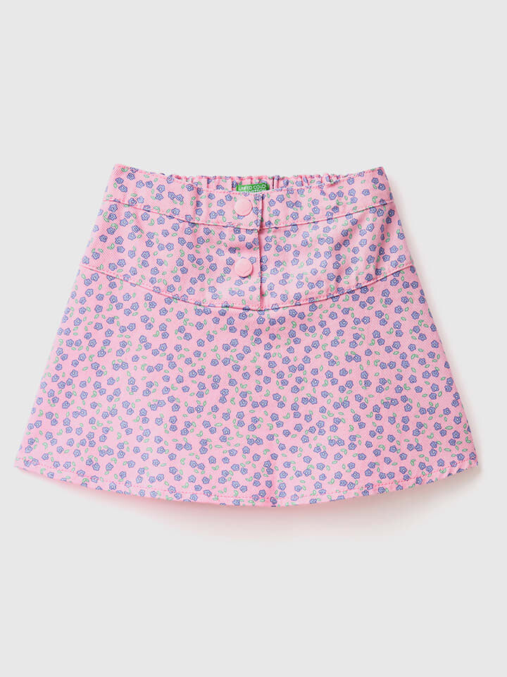 

Юбка Benetton, розовый