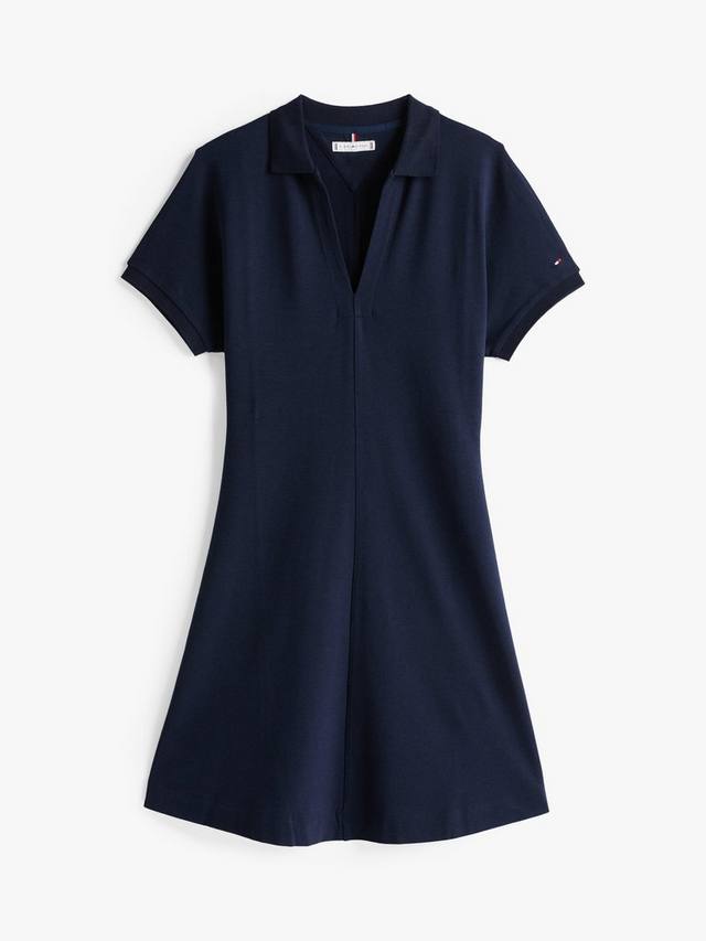 

Адаптивное платье-поло Tommy Hilfiger, цвет Dark Night Navy