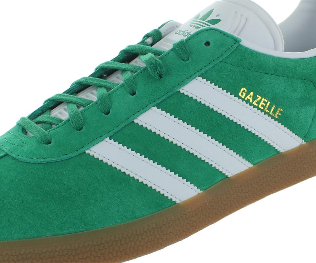 Мужские кроссовки Adidas Gazelle Adv, белый/зеленый — фото 2