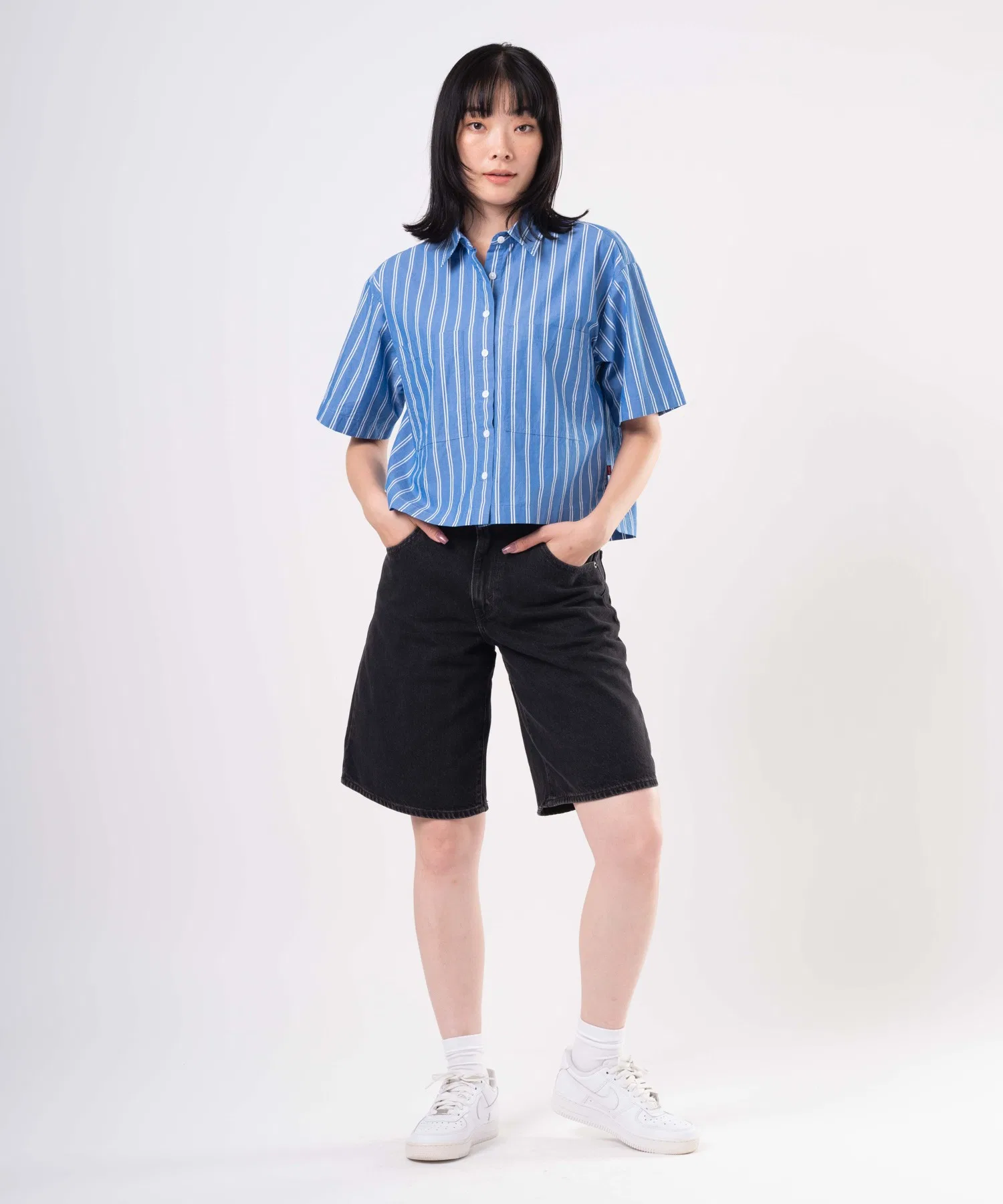 Женская рубашка Levi's HARLIE SS — фото 4