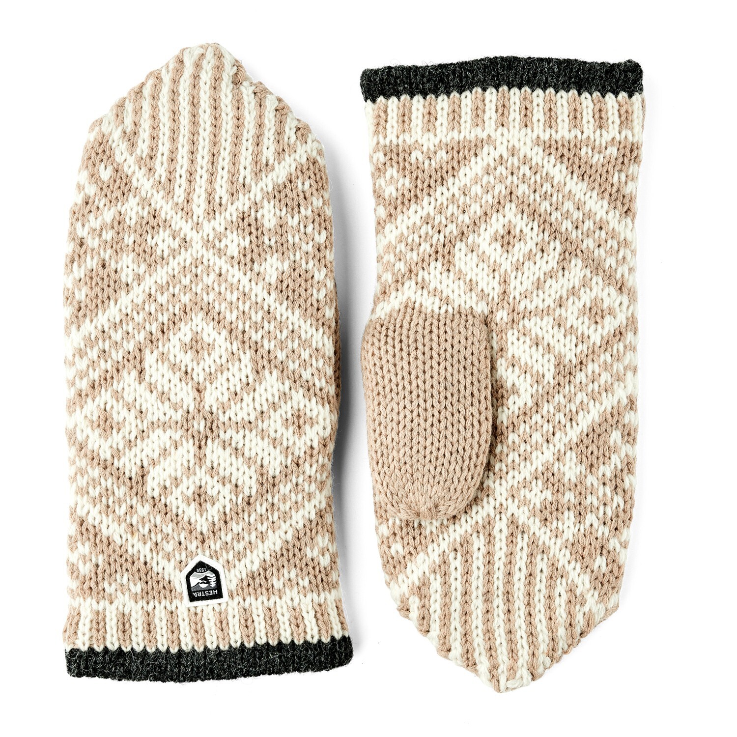 

Перчатки Hestra Nordic Wool Mitt, цвет Beige/Off-White