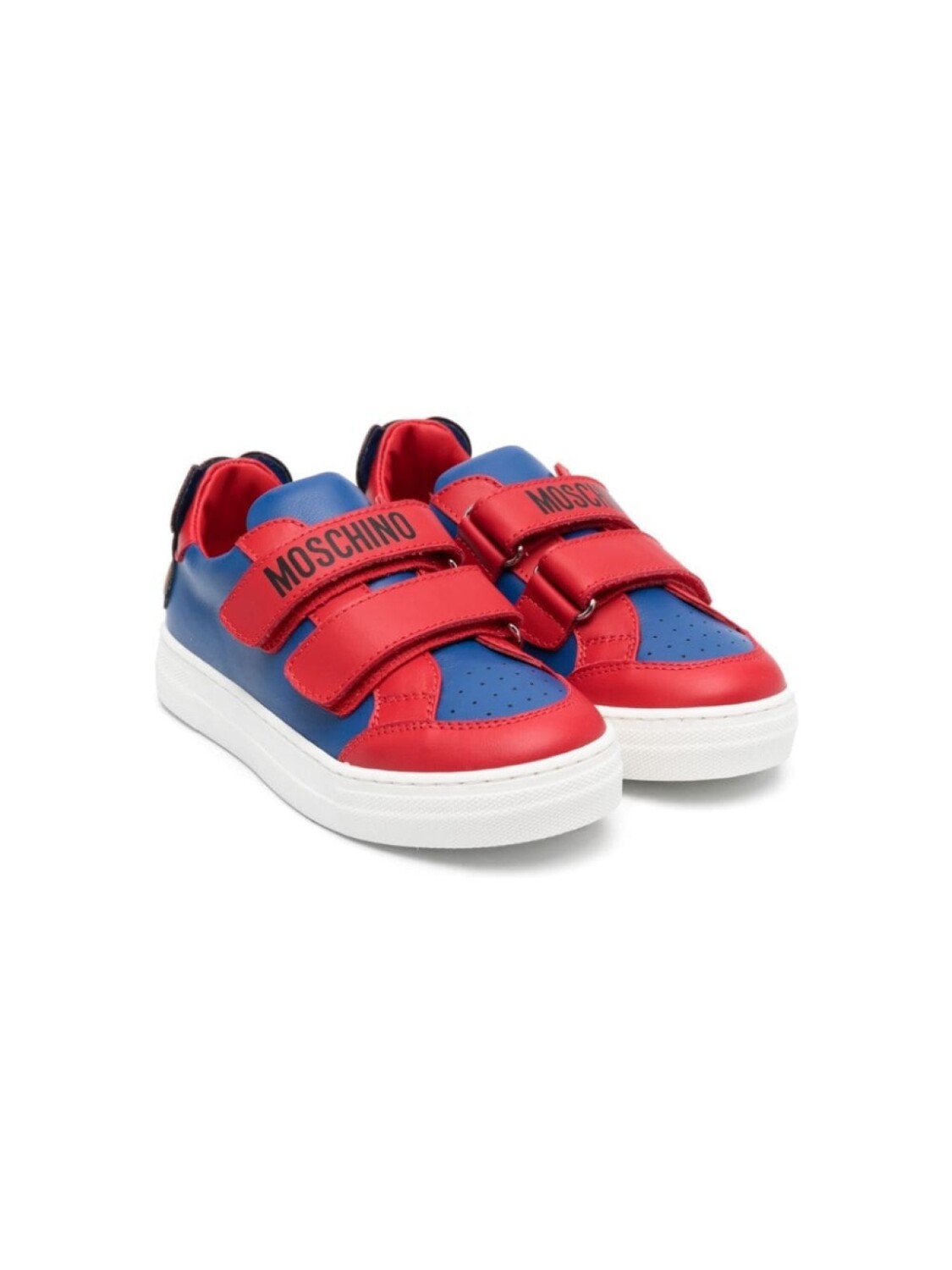 

Moschino Kids кроссовки в стиле колор-блок, красный