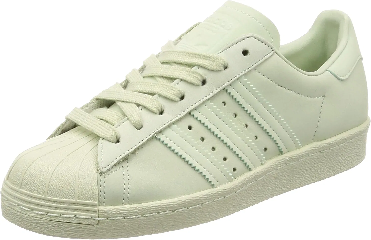 Кроссовки Adidas Superstar 80s CQ2658, White Celadon Green Green