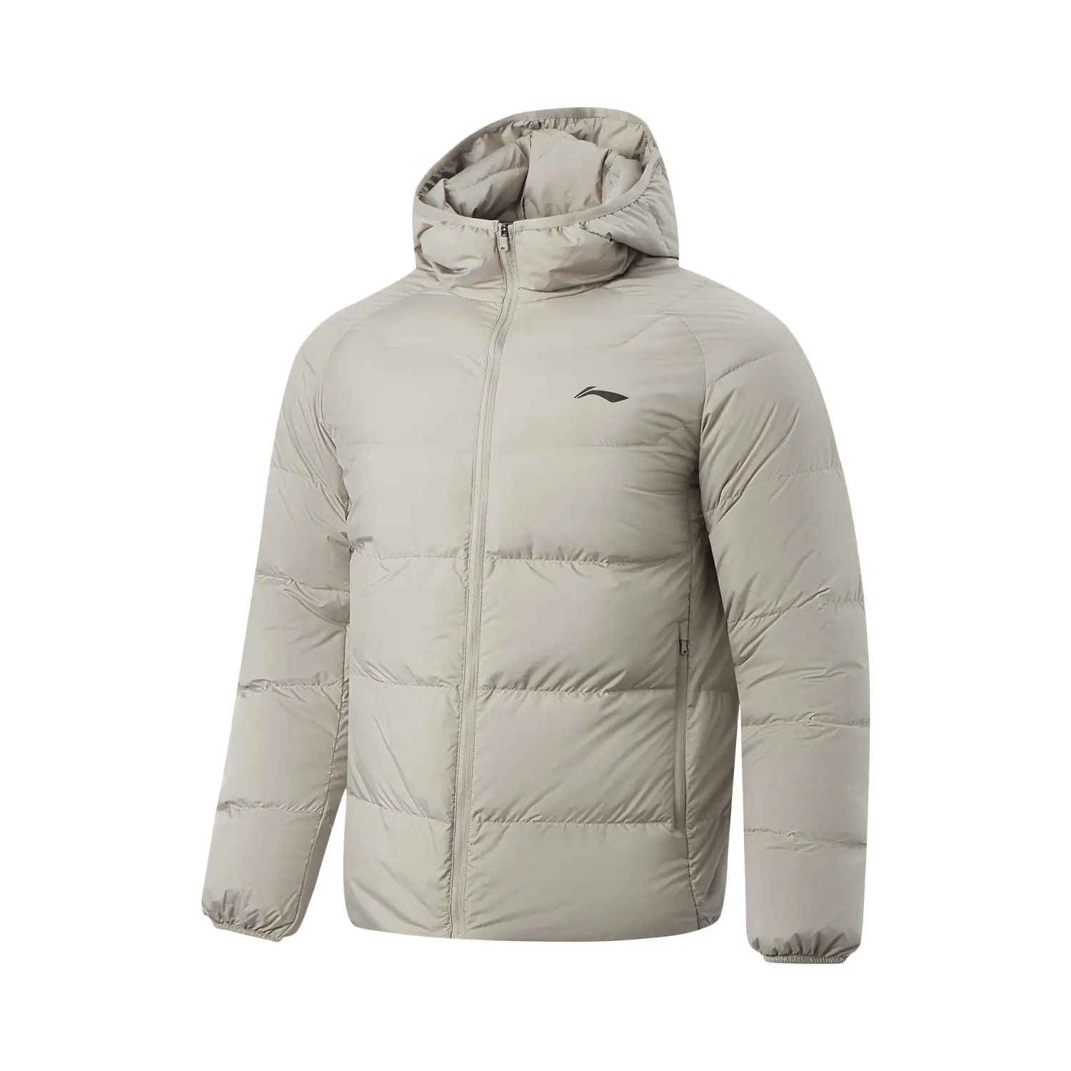 

Мужская пуховая куртка LiNing Fitness Series, rugged коричневый серый